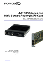 Force10 NetworksAdit 3000 Series