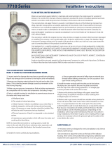 King Instrument 736-738 Installation guide