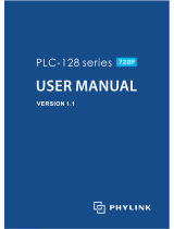 Phylink PLC-128PW User manual