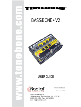 Radial Engineering Tonebone Bassbone V2 User manual