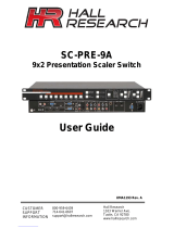 Hall Research Technologies SC-PRE-9A User manual
