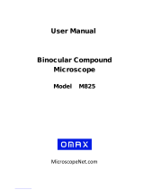 Omax M825 User manual