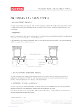 Isotra ANTI-INSECT SCREEN E Measurement And Assembly Manual