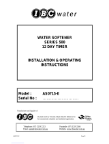 IBC Water 500 Series Installation & Operating Instructions Manual