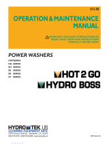 Hydro Tek SK Series Operation & Maintenance Manual