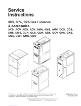 GOODMAN AMH series Service Instructions Manual