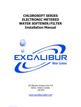 Excalibur Water Systems CHLOROSOFT SERIES Installation guide