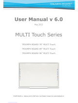 TRIUMPH BOARD 70" MULTI Touch LED LCD User manual