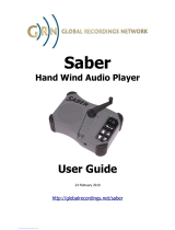GRN SABER User manual