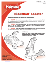 Hasbro Ride 2 Roll Scooter User manual