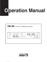 Inter-m EMI-300 Operating instructions