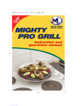 JML Mighty Pro Grill User manual