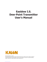 Kahn Easidew I.S. User manual