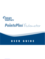 Weight Watchers PointsPlus User manual