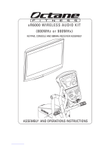 Octane Fitness xR6000 Assembly And Operation Instructions Manual