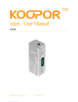 Koopor KP60 User manual