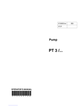 Wacker Neuson PT3 User manual