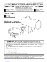 Mr. Heater HS85FAV User manual