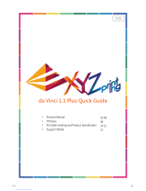 XYZ Printing 2AB9W-3F11X User manual
