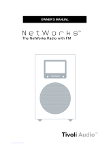 Tivoli Audio NetWorks Speaker Owner's manual