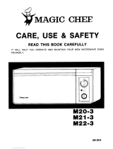 Magic Chef M22-3 Care, Use And Safety Instructions