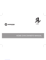 Horizon Fitness TORUS Owner's manual