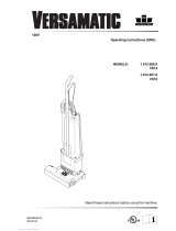 Versamatic 1.012-051.0 Operating Instructions Manual