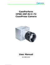 Optronis CamPerform CP90-25P-C-72 User manual