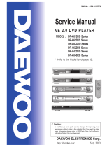 DAEWOO ELECTRONICS DP-A61D1D-KN User manual