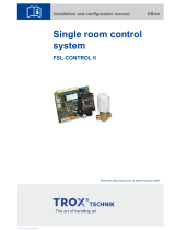 Trox Technik FSL-CONTROL II Installation And Configuration Manual