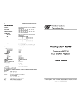 Omnitron Systems Technology 2900 User manual