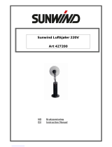 SUNWIND RMF013 User manual
