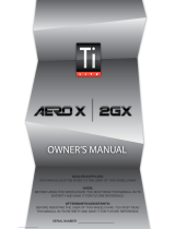 TiLite Aero 2GX Owner's manual