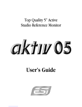 ESI Activ 05 User manual