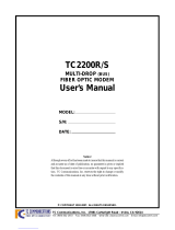 TC Communications TC2200S User manual