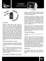 TRU Audio OP-5.2 User manual