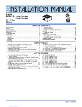 Johnson Controls Unitary Products PC180 Installation guide