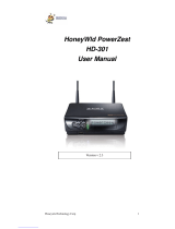 Honeywld PowerZest HD-301 User manual
