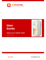 iQtronic IQSocket IQSW-GSM User manual