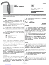 ue TX200 Installation And Maintenance Instructions