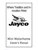 Jayco Mini Motorhome Owner's manual