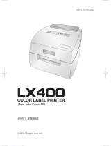 Primera LX400 User manual