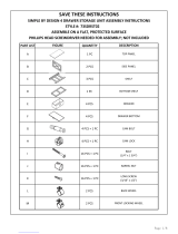 Simple By Design 73SDRST02 Assembly Instructions Manual