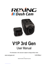 REXING Rexing V1P 3rd Gen User manual