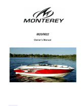 Monterey Boats M22 Owner's manual
