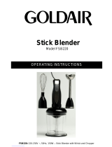 Goldair FSB220 Operating Instructions Manual