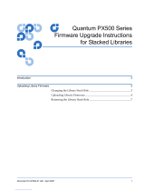 Quantum PX502 Firmware Upgrade Manual