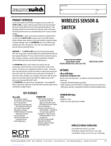 Sensor Switch VR8-SSIINTR002 User manual