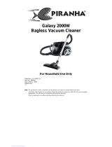 Piranha Galaxy 2000W User manual