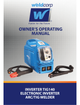 WeldCorp INVERTER TIG140 Owner's Operating Manual